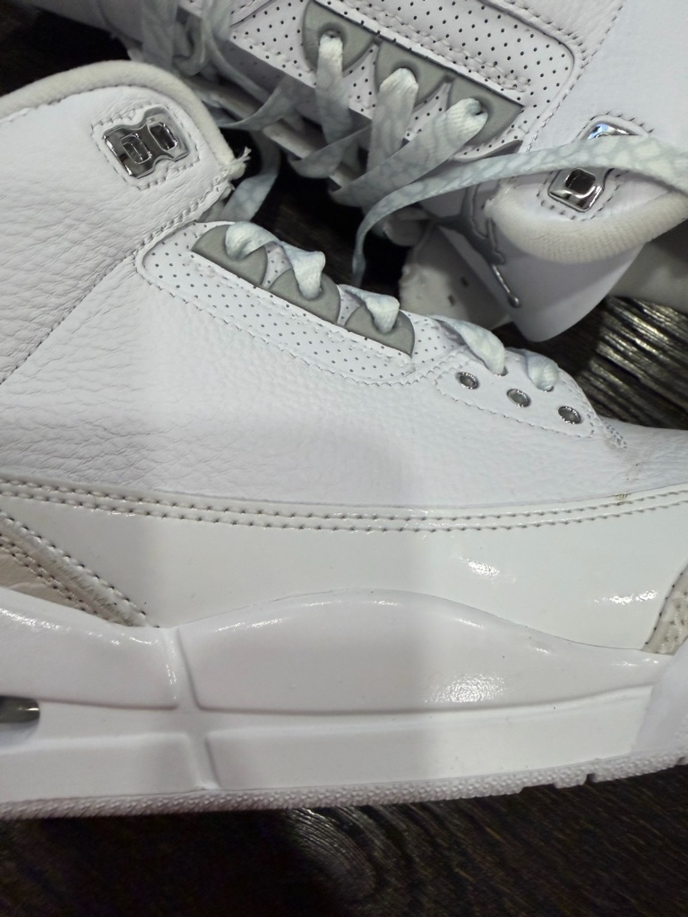 Men’s Size 9- Air Jordan 3 Retro 2025 Pure Money - Picture 3 of 14